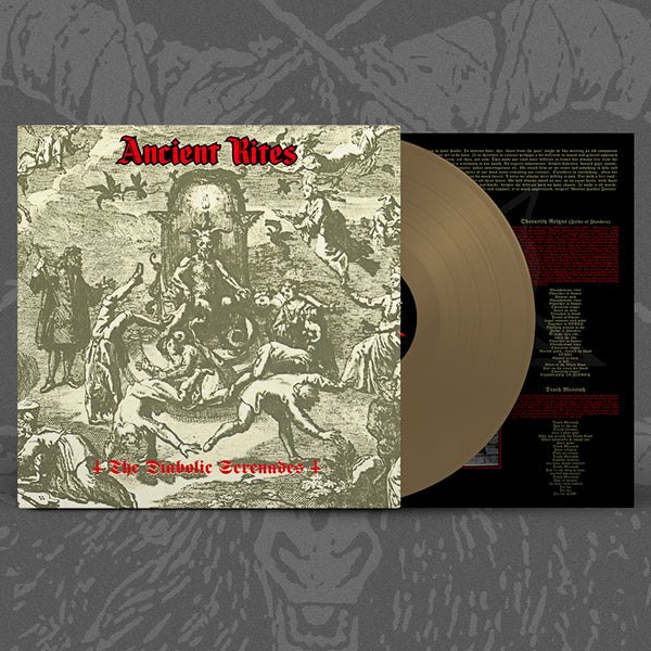 Ancient Rites "The Diabolic Serenades (gold vinyl)" Limited Edition 12"