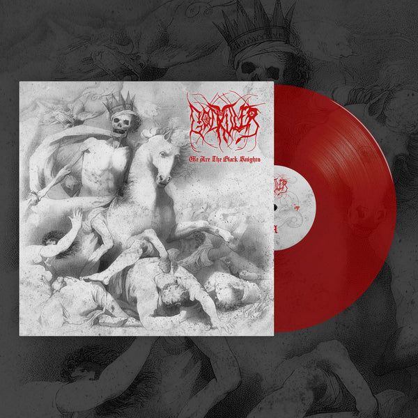Godkiller "We Are The Black Knights (red vinyl)" 12"