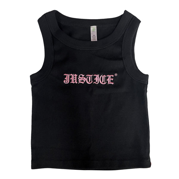 Justice For The Damned "Logo " Girls Tank Top