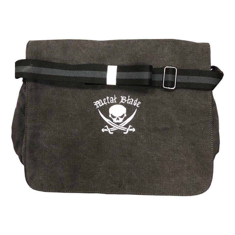 Metal Blade Records "Pirate Logo (Canvas Messenger Bag)" Bag