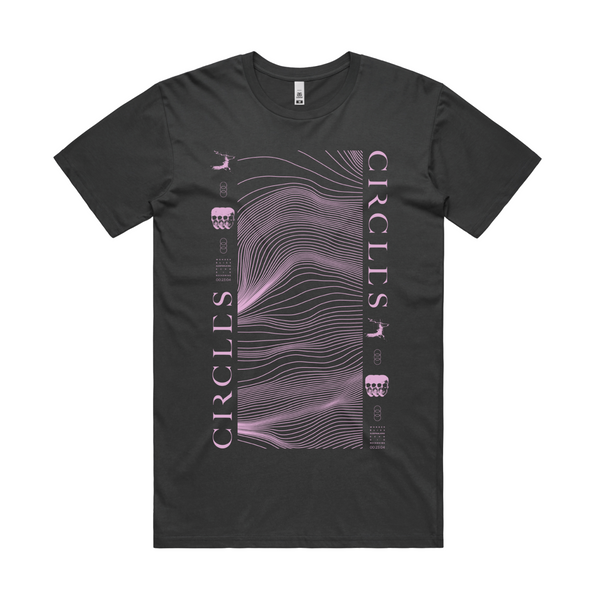 Circles "THE STORIES WE ARE AFRAID OF | VOL.1 - BLACK SPECTRUM T-SHIRT" T-Shirt
