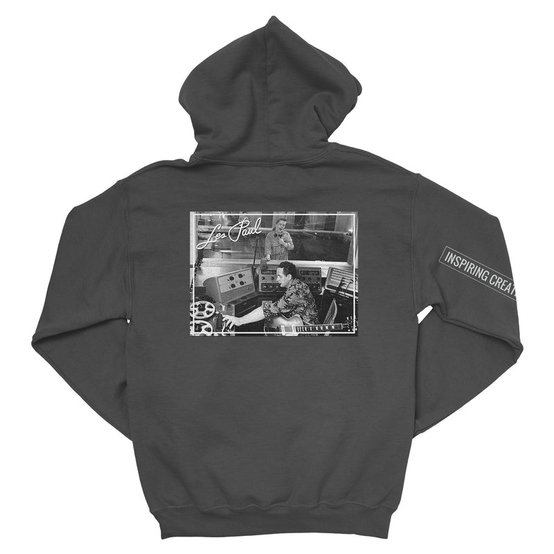 Les Paul "Les Paul In The Studio Hoodie Sweatshirt" Zip Hoodie