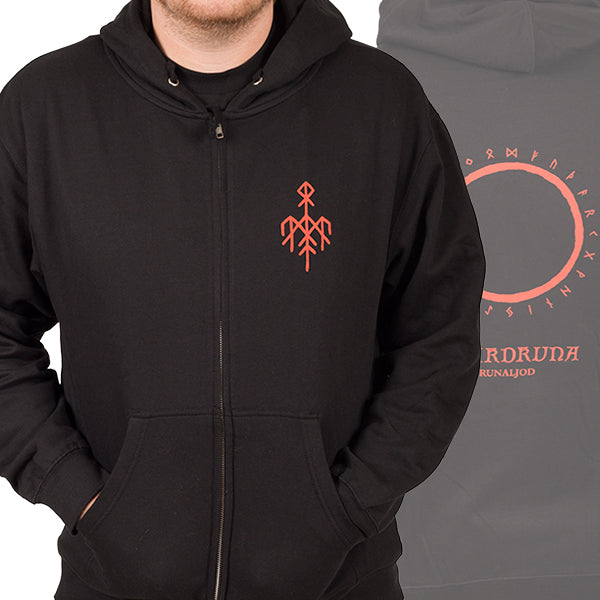 Wardruna "Logo - Small" Zip Hoodie