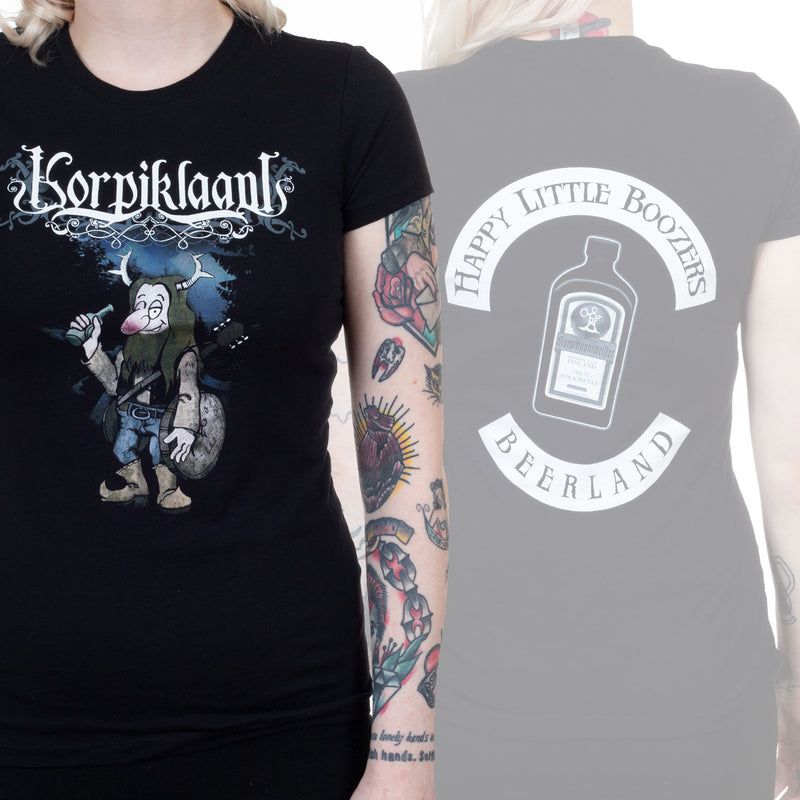 Korpiklaani "Happy Little Boozer" Girls T-shirt