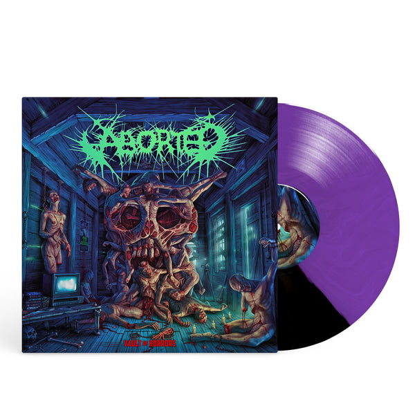 Aborted "Vault Of Horrors (Purple/Black Split)" 12"