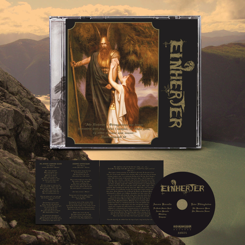 Einherjer "Aurora Borealis / Leve Vikingånden" CD