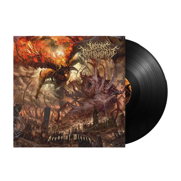 Visions Of Disfigurement "Aeons Of Misery" 12"
