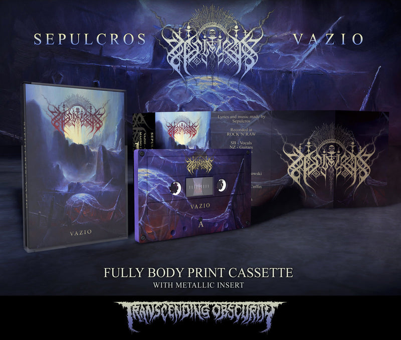 Sepulcros "Vazio Full-Body Print Cassette" Limited Edition Cassette
