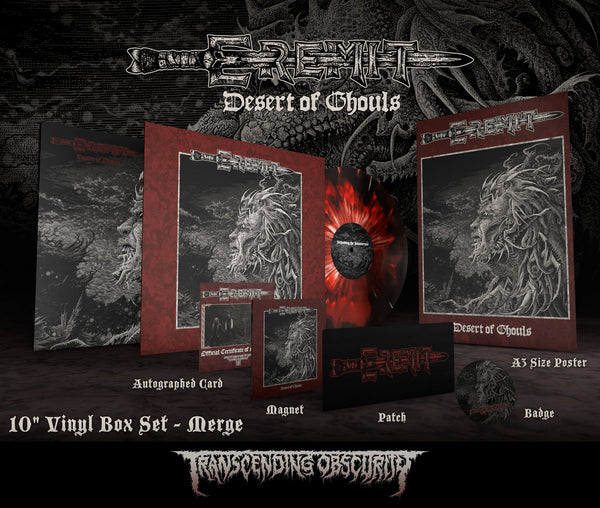 Eremit (Germany) "Desert of Ghouls Merge LP Boxset" Limited Edition Boxset