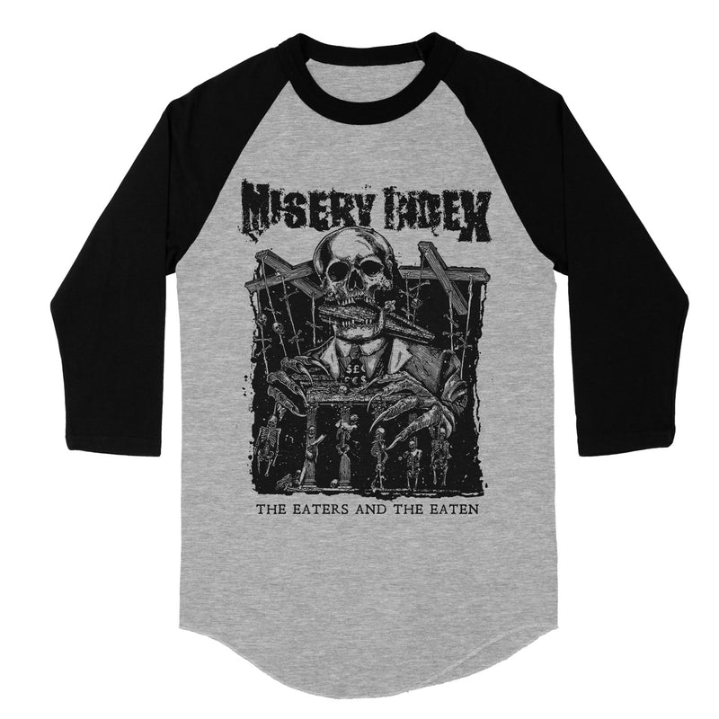Misery Index "The Eaters And The Eaten" Baseball Tee
