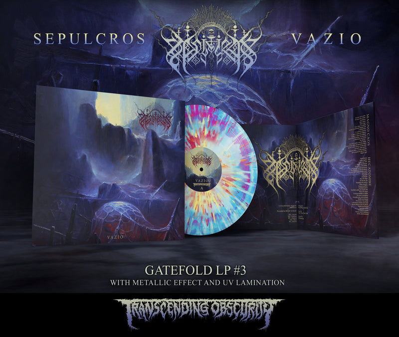 Sepulcros "Vazio Gatefold LP with Metallic Effect and UV Embossing" Limited Edition 12"