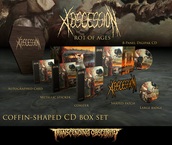Abscession "Rot of Ages CD Box" Limited Edition Boxset