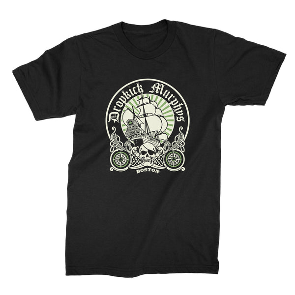 Dropkick Murphys "Boston Ship Circle" T-Shirt