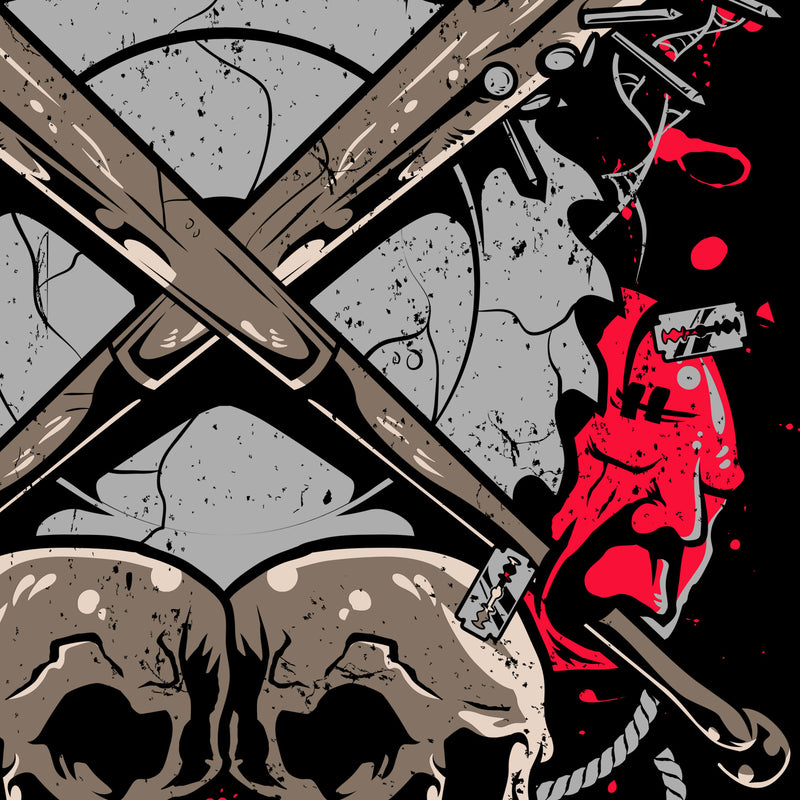Necro "Gory Days Spike Bat" T-Shirt