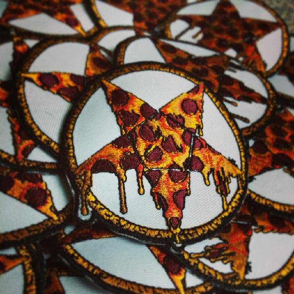 Axeslasher "Embroidered Pizzagram Patches" Patch