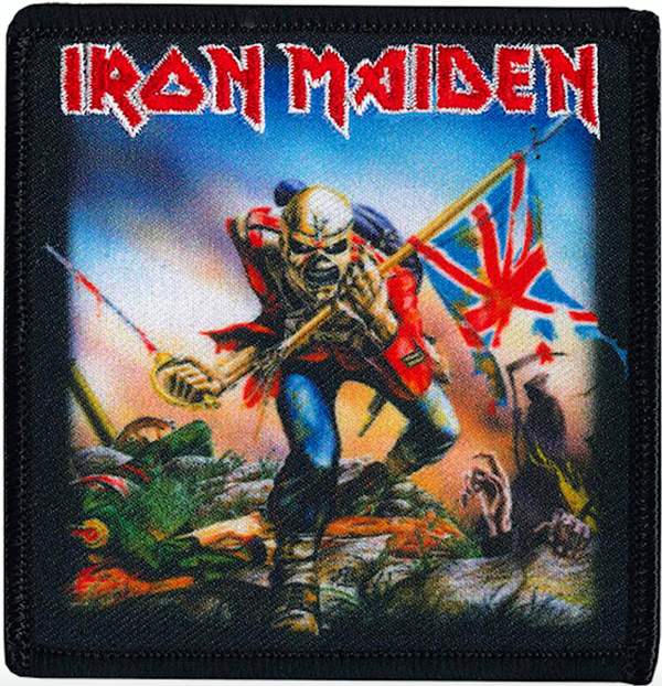 Iron Maiden "British Flag" Patch