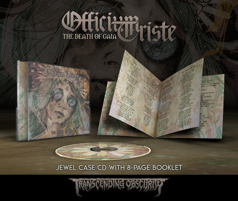 Officium Triste (Netherlands) "The Death of Gaia" Limited Edition CD