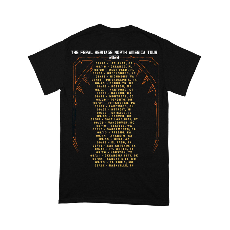 Distant "2023 Feral Heritage Tour" T-Shirt