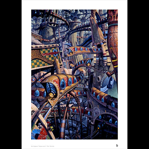 Dan Seagrave "Terminal." Prints