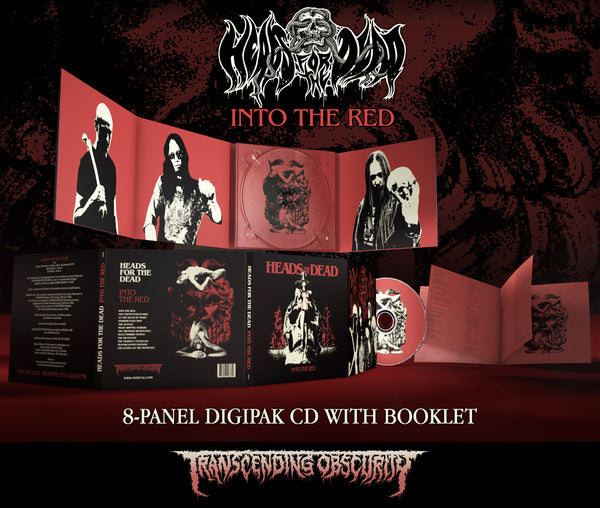 Heads For The Dead "Into The Red" Limited Edition CD
