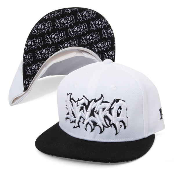 Necro "Graffiti Death Metal (White/Black)" Hat