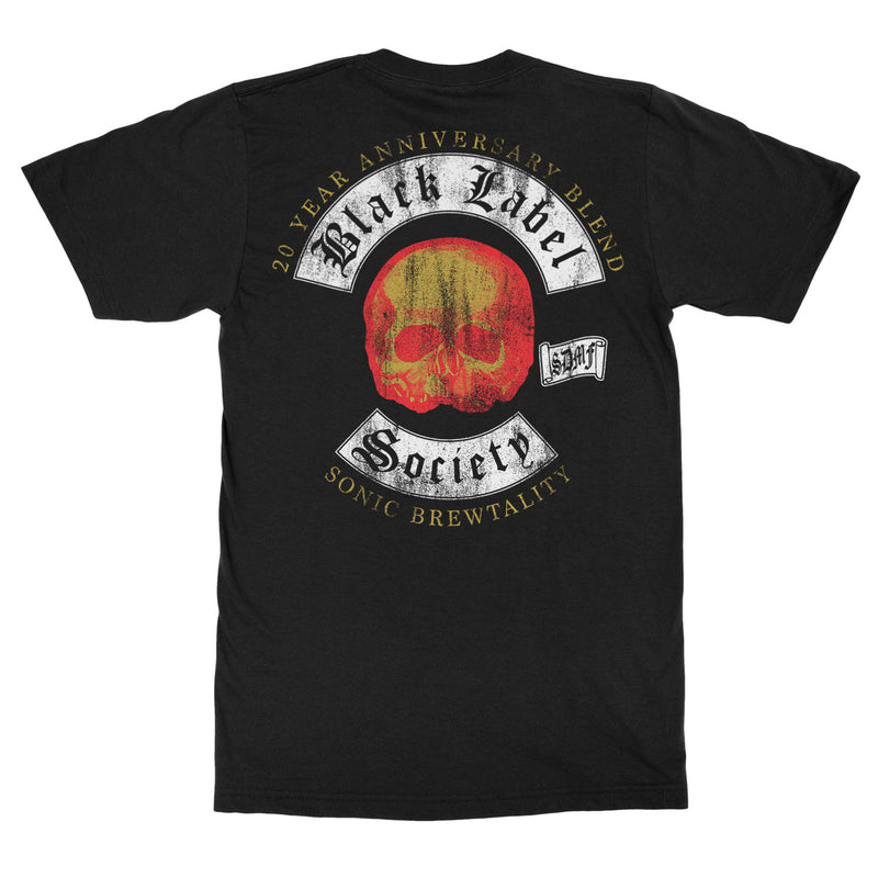 Black Label Society "Red Skull 20 Years" T-Shirt