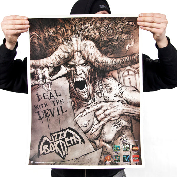 Lizzy Borden "Deal With The Devil" Posters