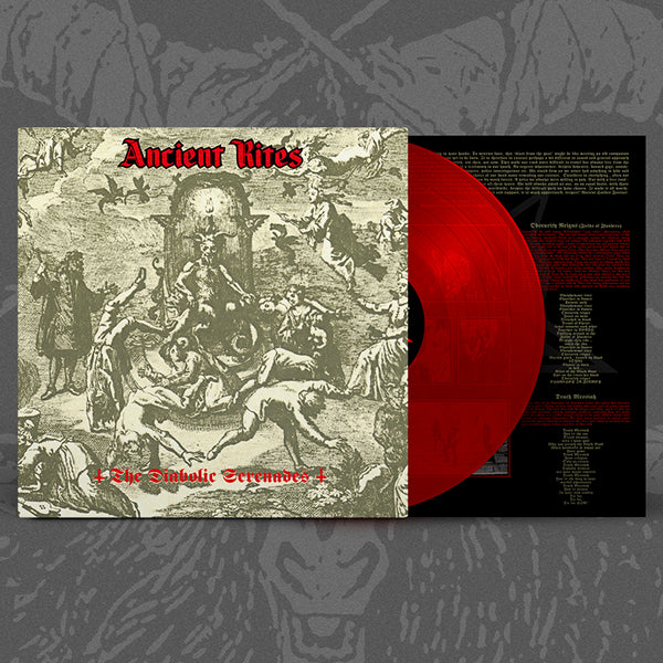 Ancient Rites "The Diabolic Serenades (transparent red vinyl)" Limited Edition 12"