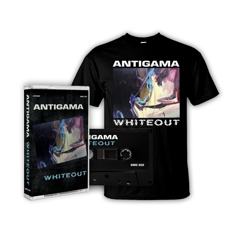 Antigama "Whiteout Cassette / Tee Bundle" Bundle