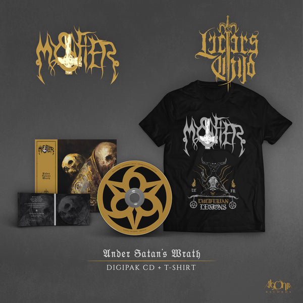 Mystifier / Lucifer's Child "Under Satan's Wrath CD + M Tee" Bundle