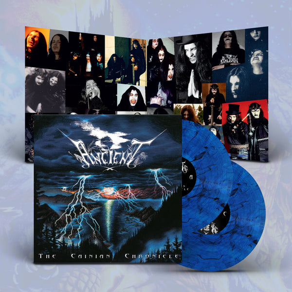 Ancient "The Cainian Chronicle (transparent blue/black marbled double vinyl)" Limited Edition 2x12"