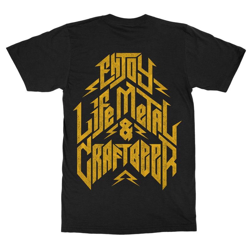 Vox&Hops "Enjoy Life, Metal & Craft Beer" T-Shirt