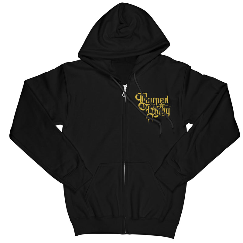 Burned In Effigy "Crown" Zip Hoodie