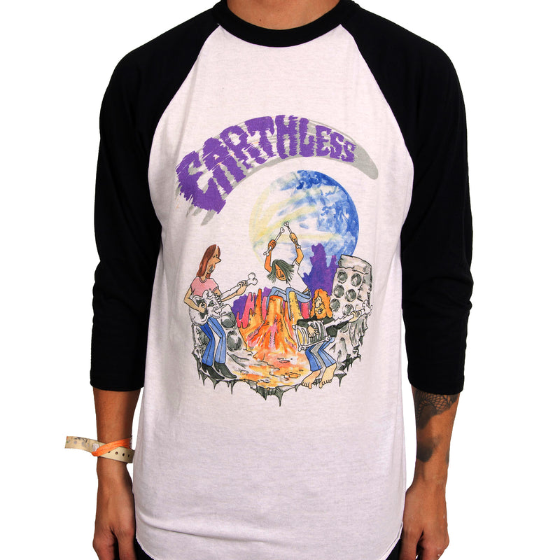 Earthless "Cavemen" Baseball Tee