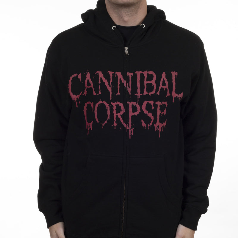 Cannibal Corpse "Red Before Black" Zip Hoodie