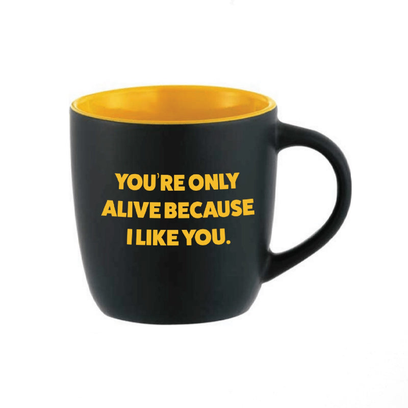 Polkadot Cadaver "Because I Like You" Mug