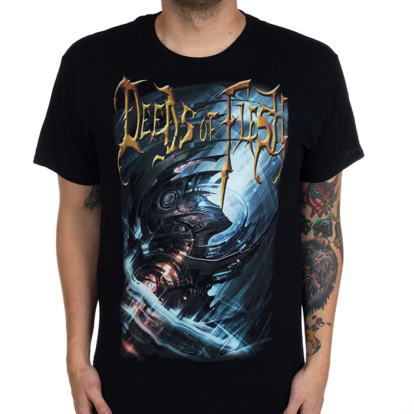 Deeds of Flesh "Portals LP Cover" T-Shirt