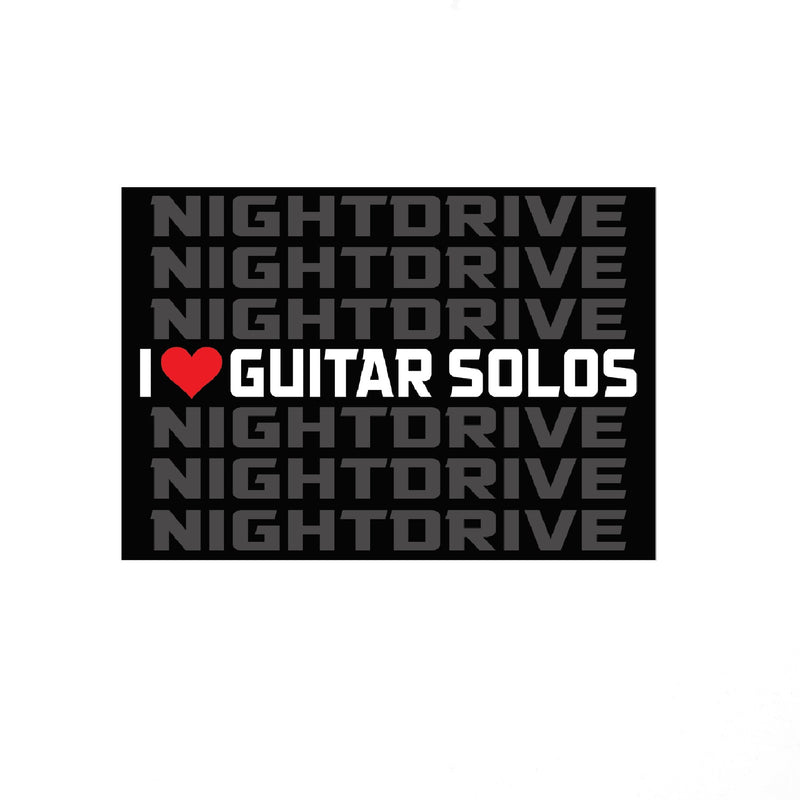 NightDrive "I Love Guitar Solos"