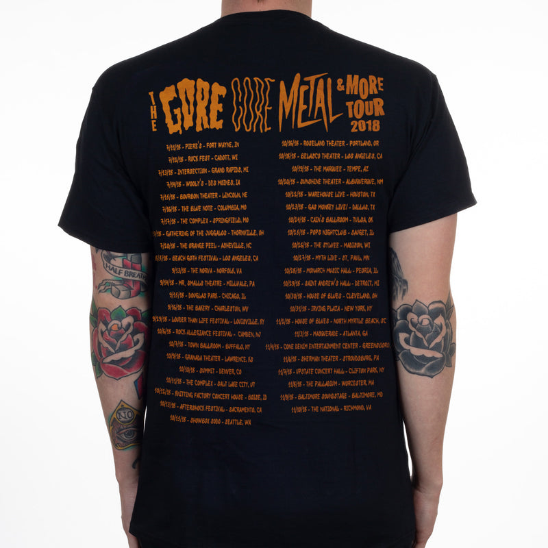 Gwar "The Blood Of Gods Album Art 2018 Tour" T-Shirt