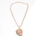 Necro "The Pre-Fix For Death Chain/Medallion (Rose Gold)"