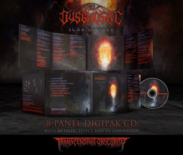 Dysgnostic "Scar Echoes Digipak CD" Limited Edition CD
