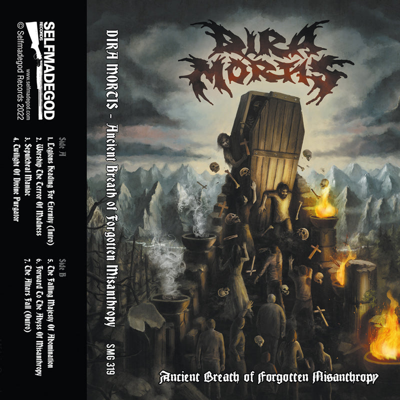 Dira Mortis "Ancient Breath Of Forgotten Misanthropy" Cassette