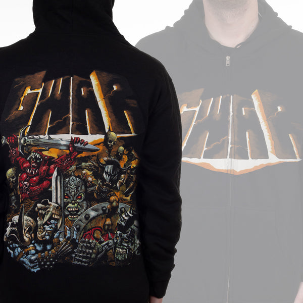 Gwar "The Blood Of Gods Album Art" Zip Hoodie