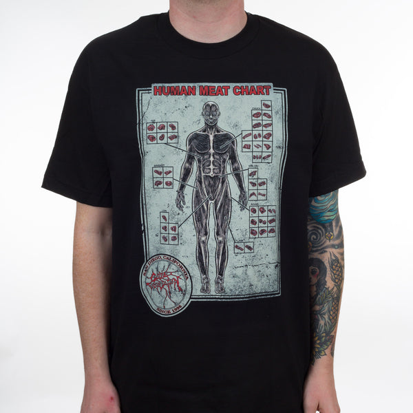 Cattle Decapitation "Meat Chart" T-Shirt