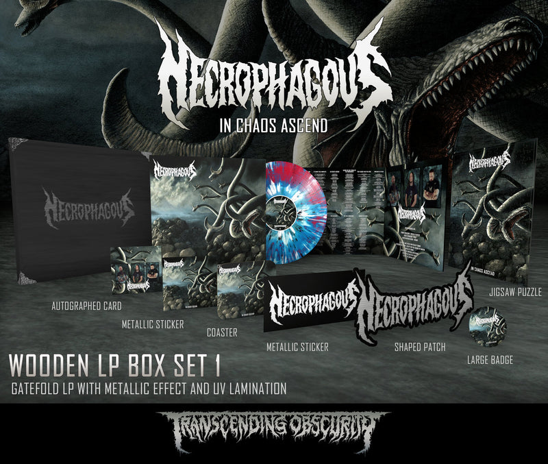 Necrophagous "In Chaos Ascend LP Box" Limited Edition 12"