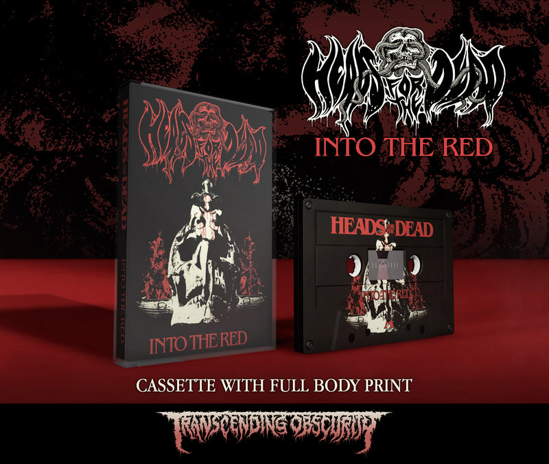 Heads For The Dead "Into The Red" Limited Edition Cassette