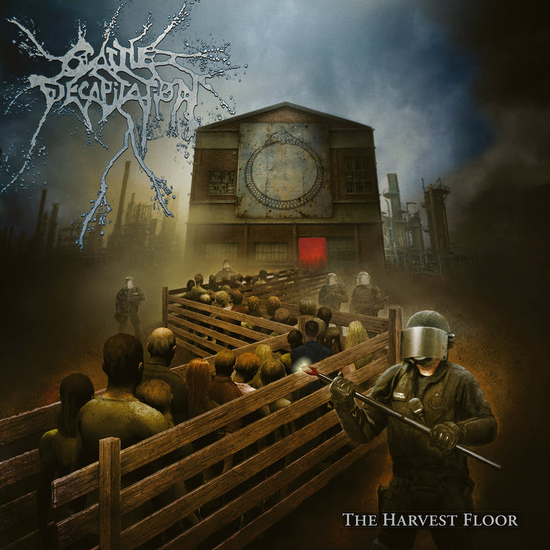 Cattle Decapitation "The Harvest Floor (Slate Blue Marbled Vinyl)" 12"