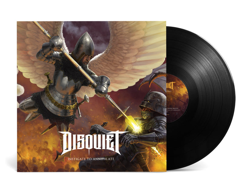 Disquiet "Instigate to Annihilate (Black vinyl)" Limited Edition 12"