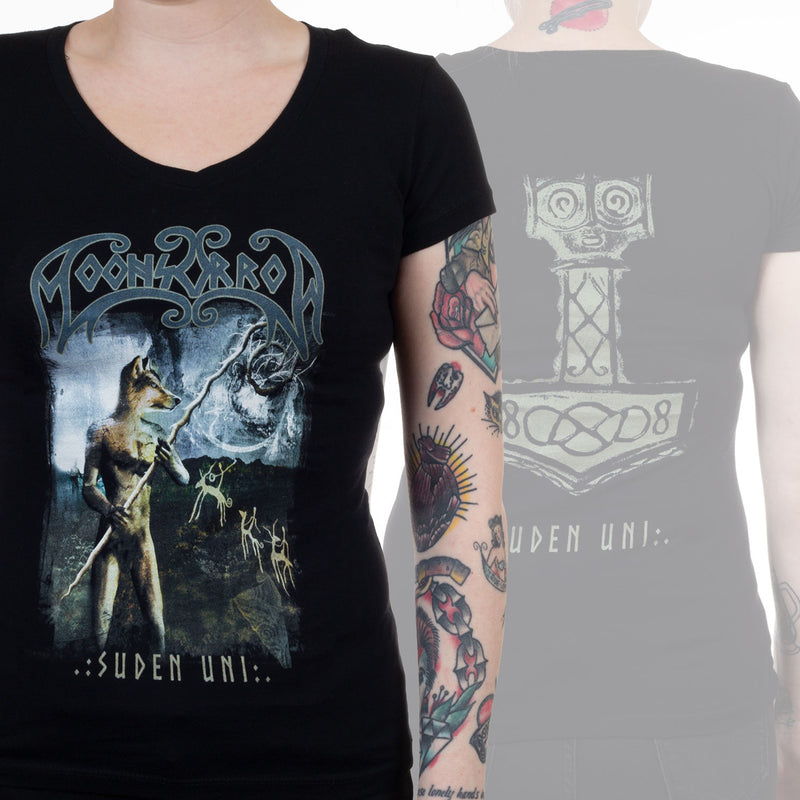 Moonsorrow "Suden Uni V-Neck" Girls T-shirt