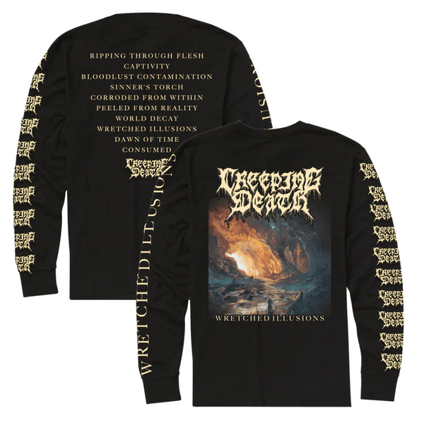 Creeping Death "Wretched Illusions" Longsleeve